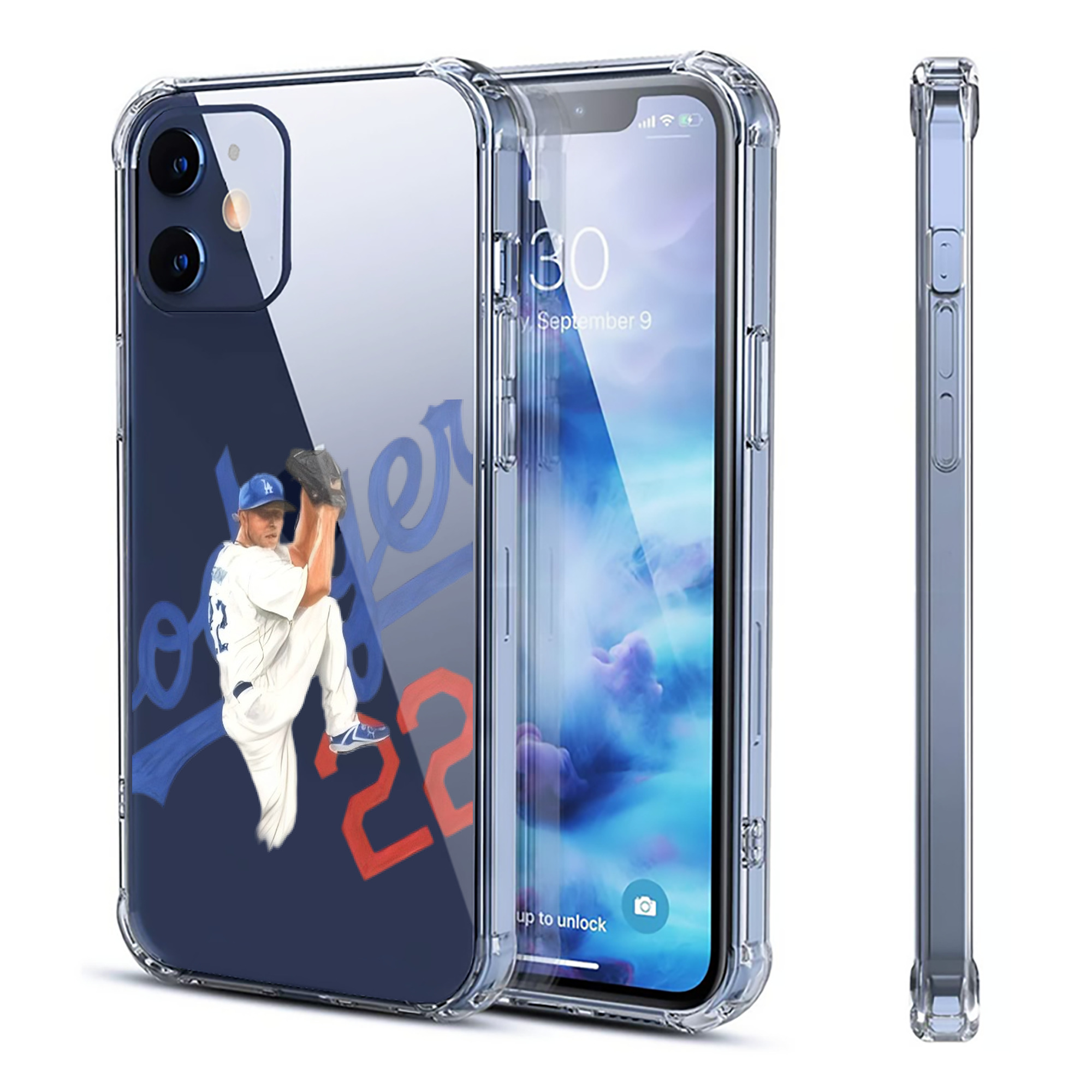  Clear IPhone 12 Case – Soft TPU With UV Print – Enhanced Drop Protection, Precise Fit, Anti-Fingerprint, Customizable Design, Scratch-Resistant, Yellow-Resistant